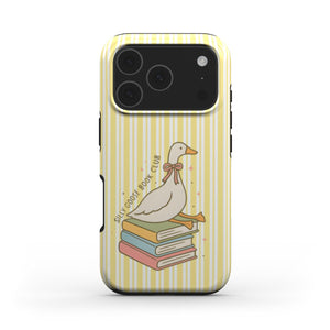Reading Goose Phone Case