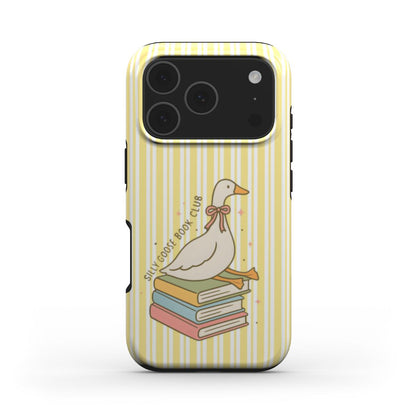 Reading Goose phone case – MagSafe iPhone case, front view