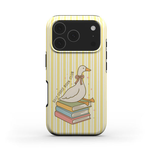 Reading Goose phone case – MagSafe iPhone case, front view