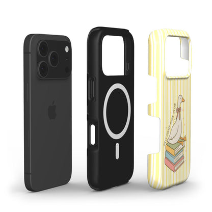 Reading Goose phone case – MagSafe iPhone case, layer view