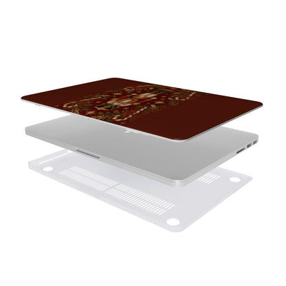 Nutcracker MacBook case — hard-shell laptop cover, two-piece shell view
