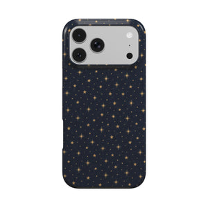 Gold Stars Navy Phone Case