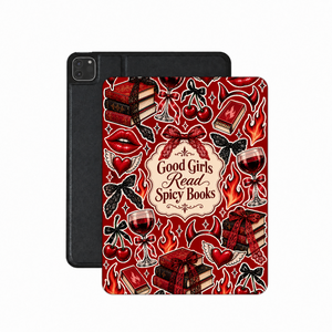 Good Girls Read Spicy Books iPad Case