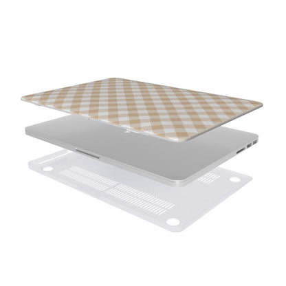 Cowboy Goose MacBook case — hard-shell laptop cover, two-piece shell view
