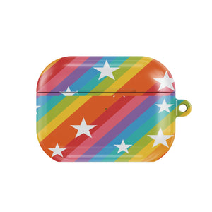 Rainbow Star Stripe AirPods Case