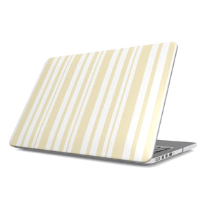 Butter Ticking Stripe MacBook Case
