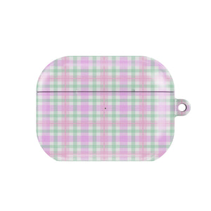 Pastel Gingham AirPods Case