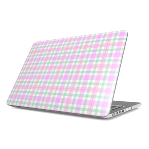 Pastel Gingham MacBook Case