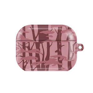 Pink Forest Camo AirPods Case