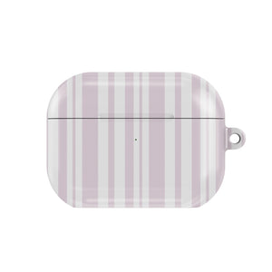 Blush Ticking Stripe AirPods Case