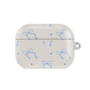 Blue Bow AirPods Case