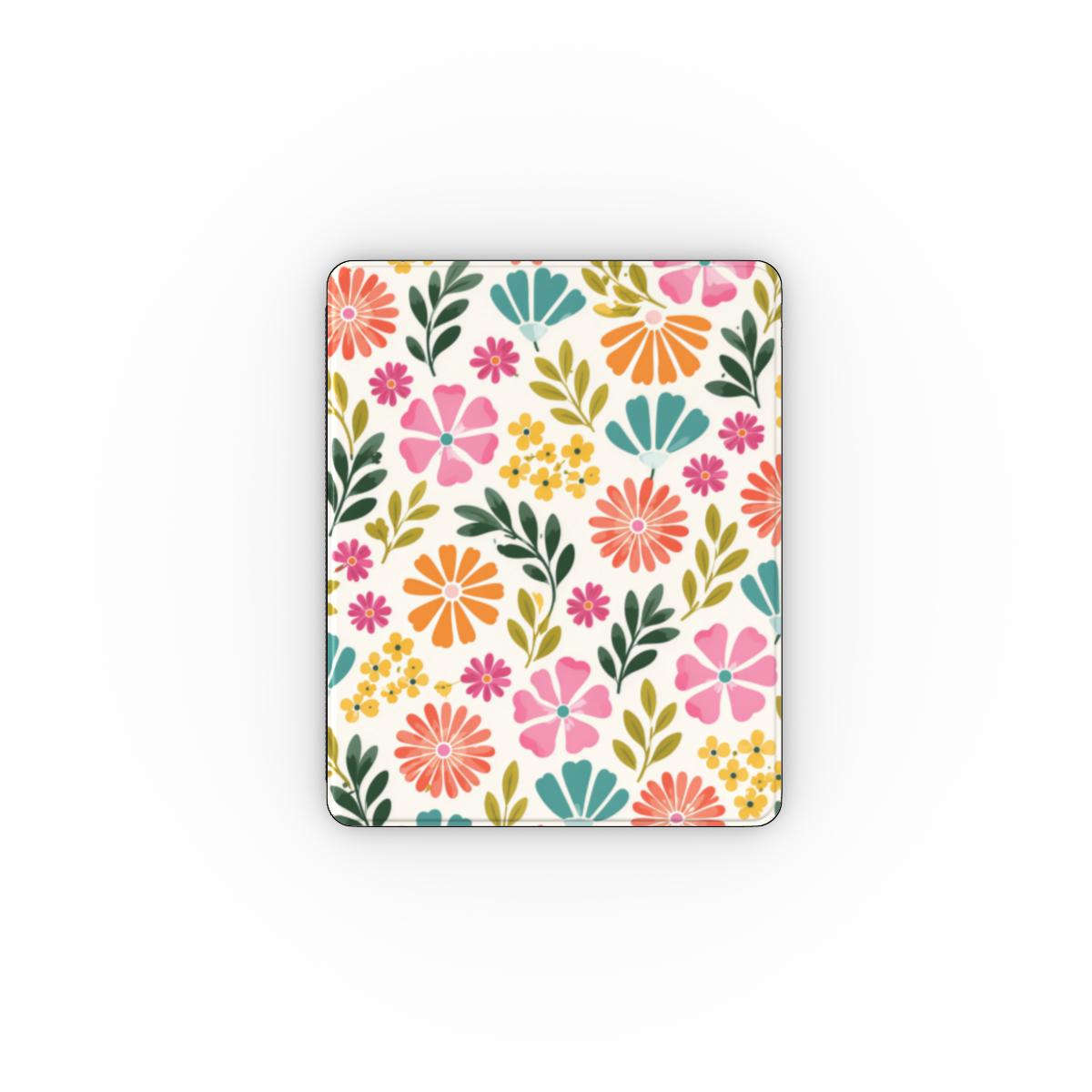 Bright Folk Floral iPad case — colorful floral