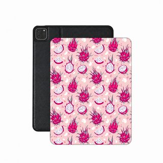 Dragonfruit iPad case — tropical pink