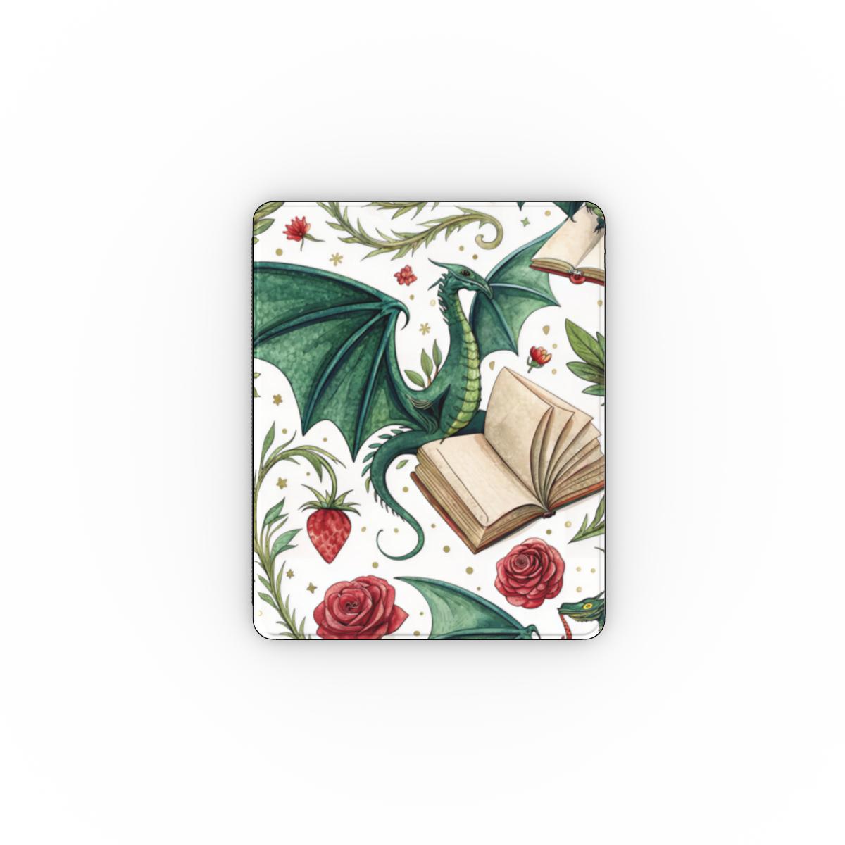 Dragons & Books iPad case — romantasy