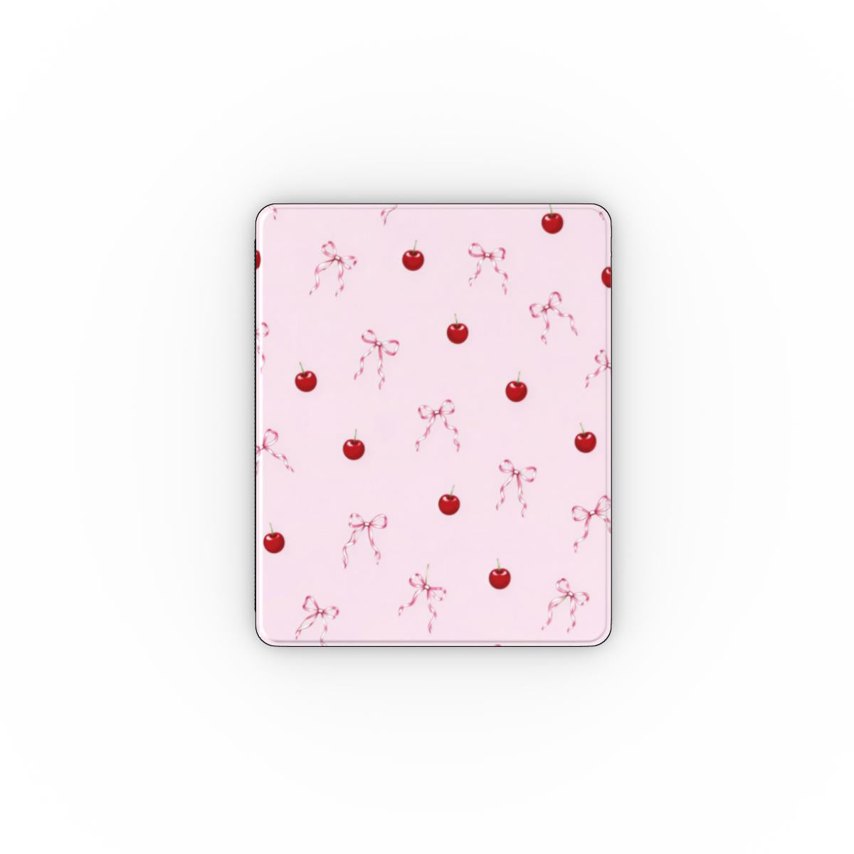 Cherries & Bows iPad case — coquette