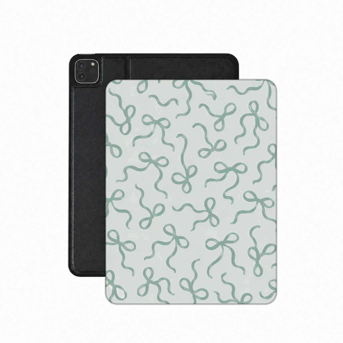 Sage Bows iPad case — coquette bow