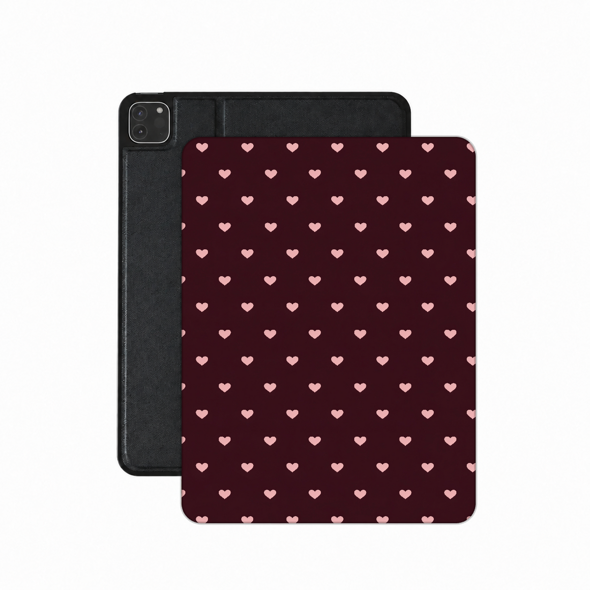 Pink Hearts iPad case — coquette heart