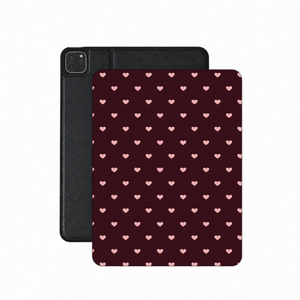 Pink Hearts iPad Case