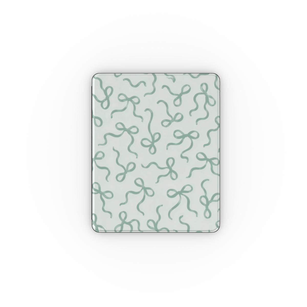 Sage Bows iPad case — coquette bow