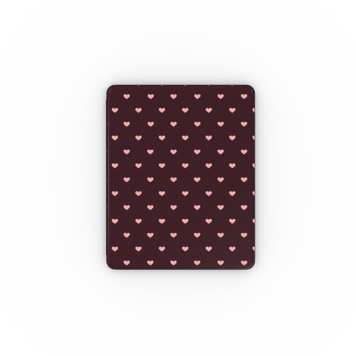Pink Hearts iPad case — coquette heart