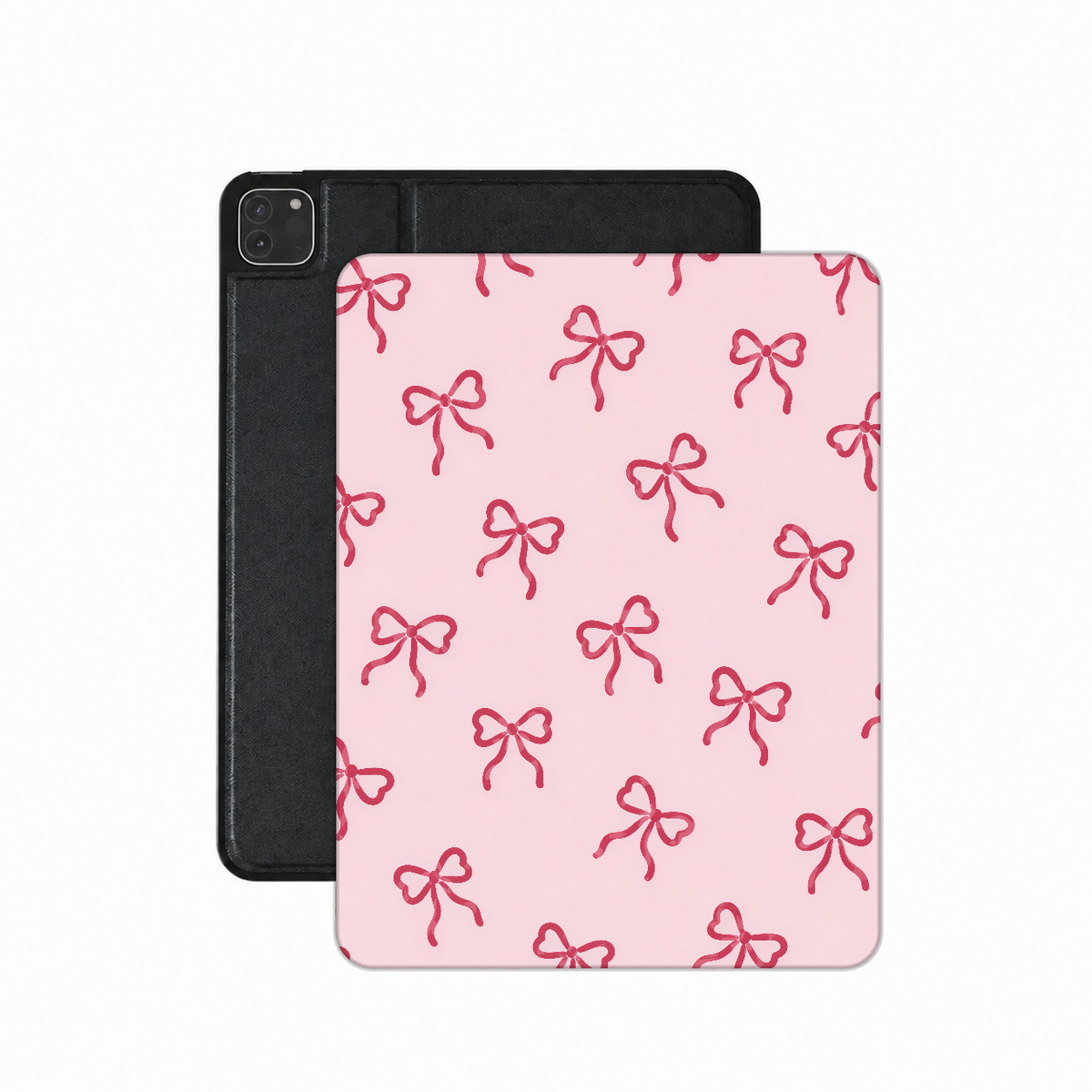 Red Bows iPad case — coquette bow