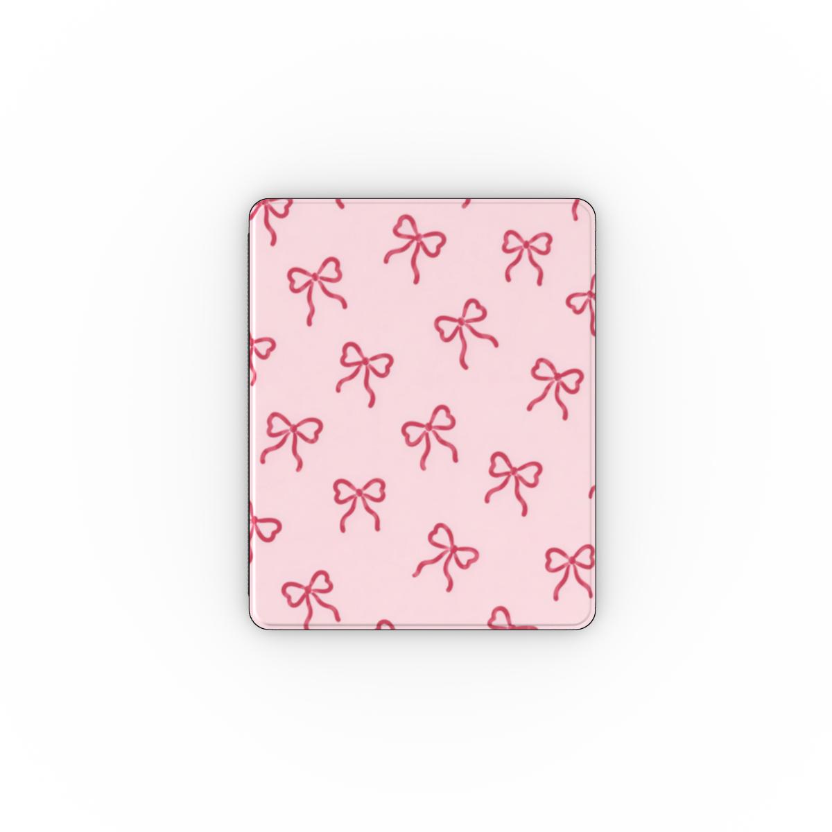 Red Bows iPad case — coquette bow