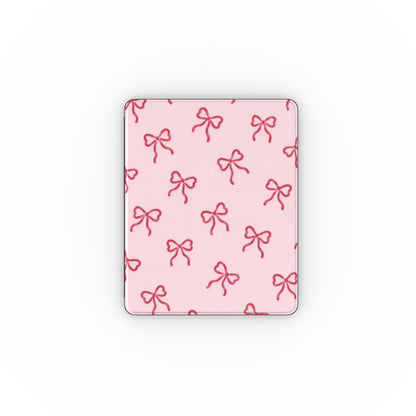 Red Bows iPad case — coquette bow