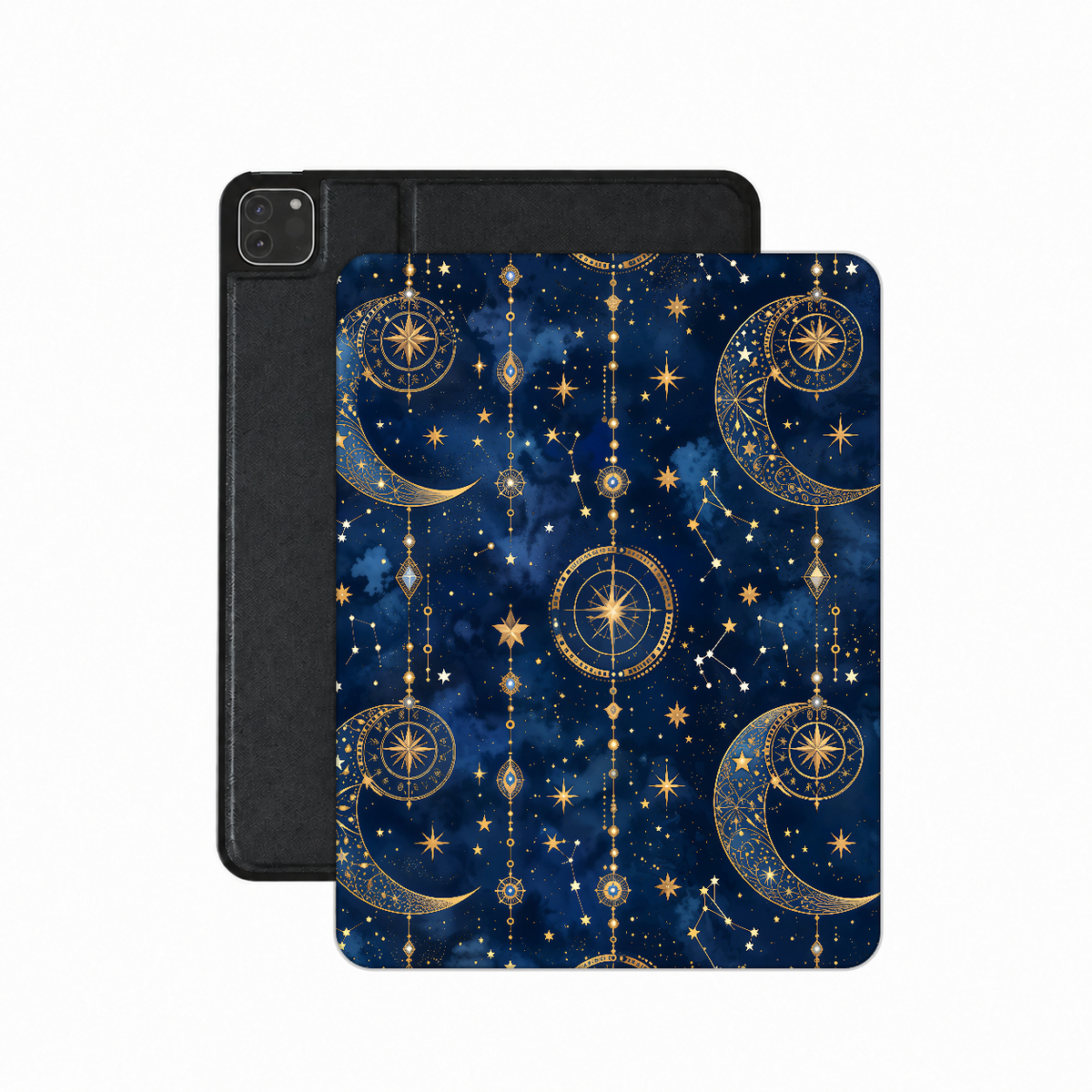 Celestial Tarot iPad case — mystic moon