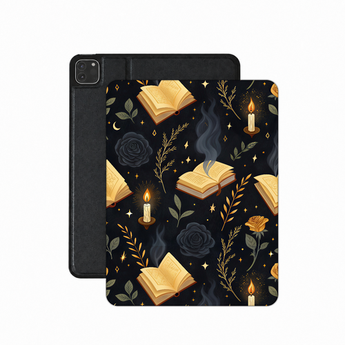 Witchy Academia iPad case — dark academia