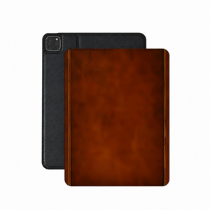 Antique Leather Book iPad Case
