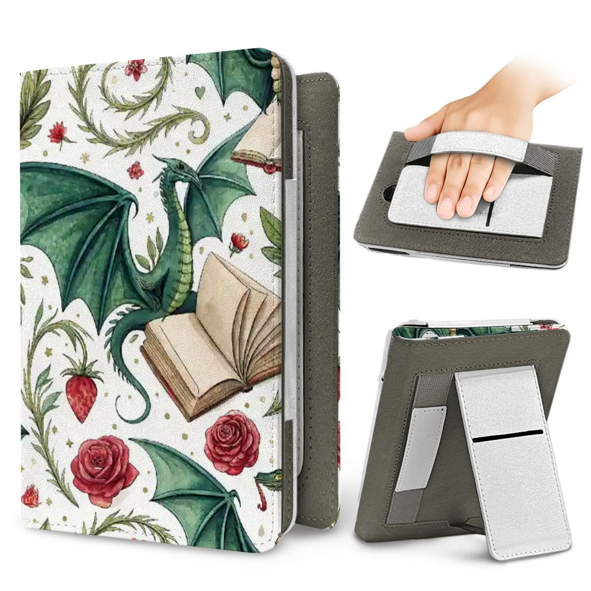 Dragons & Books Kindle case for Kindle Paperwhite, view 2