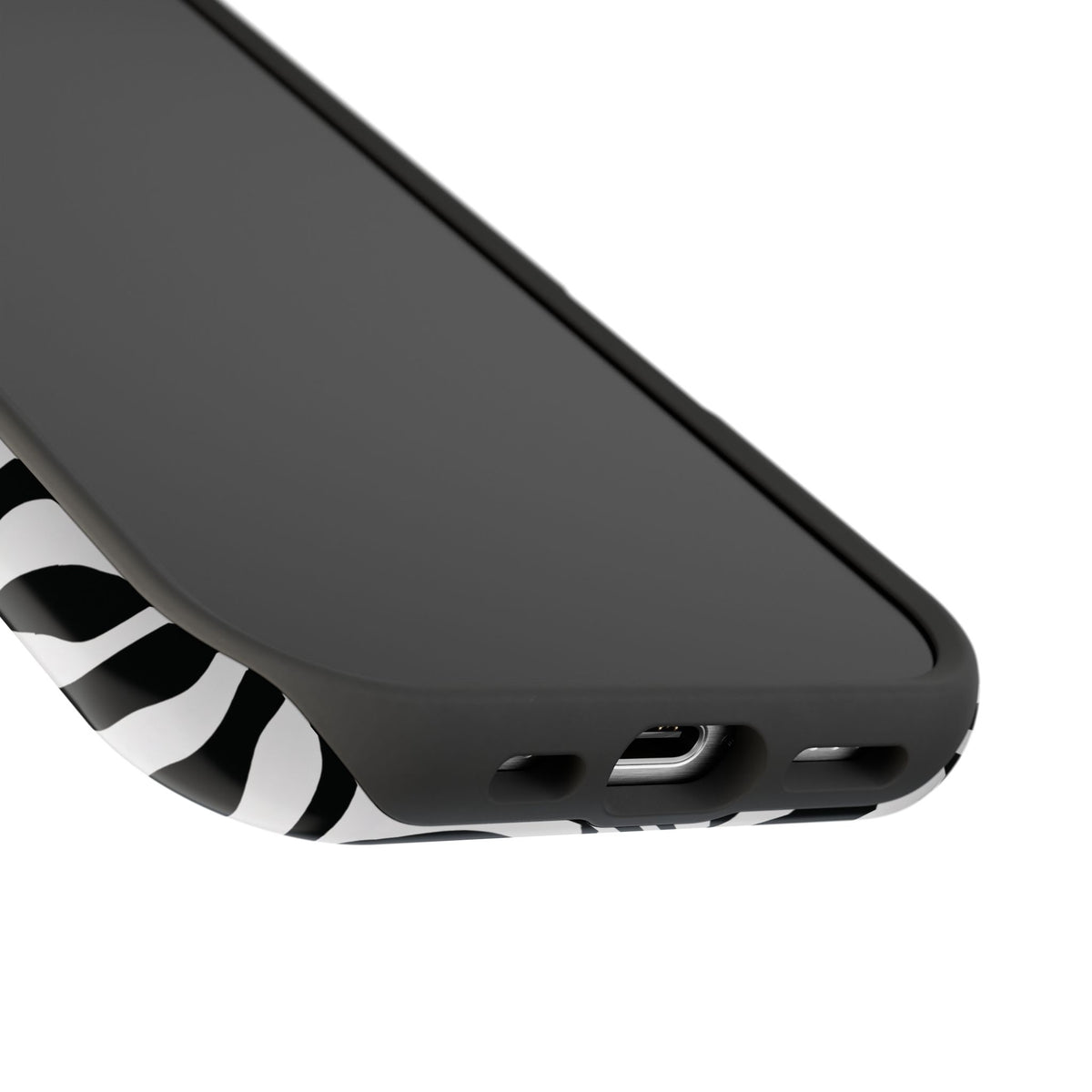 Zebra Stripe Phone Case — MagSafe Compatible