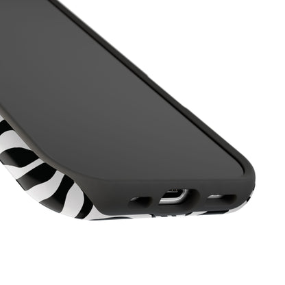 Zebra Stripe Phone Case — MagSafe Compatible