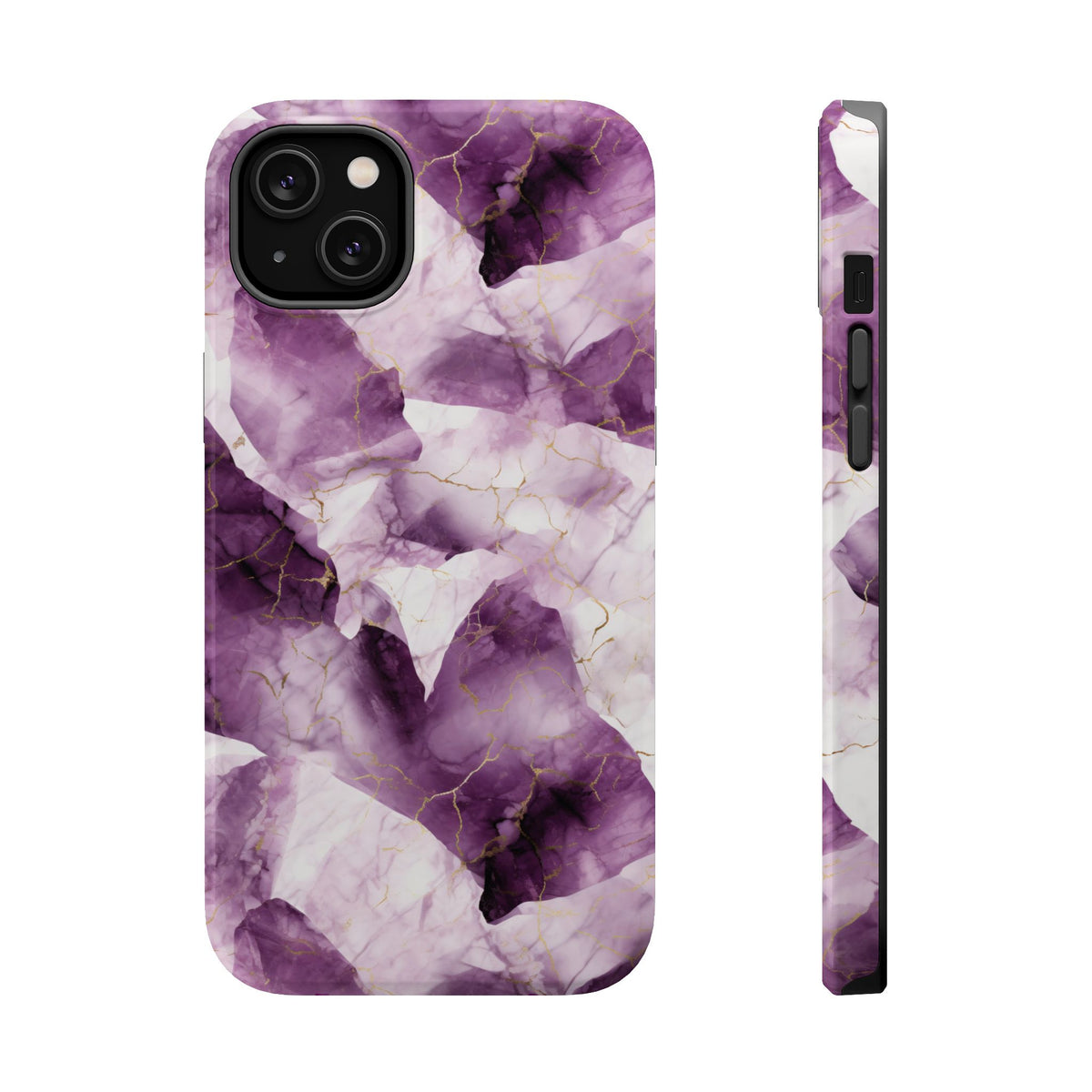 Amethyst marble MagSafe iPhone case — view 16
