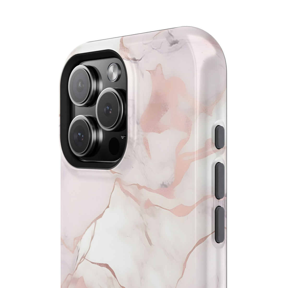 Blush marble MagSafe iPhone case — view 6