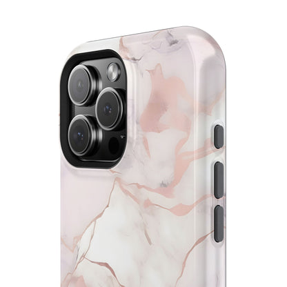 Blush marble MagSafe iPhone case — view 6