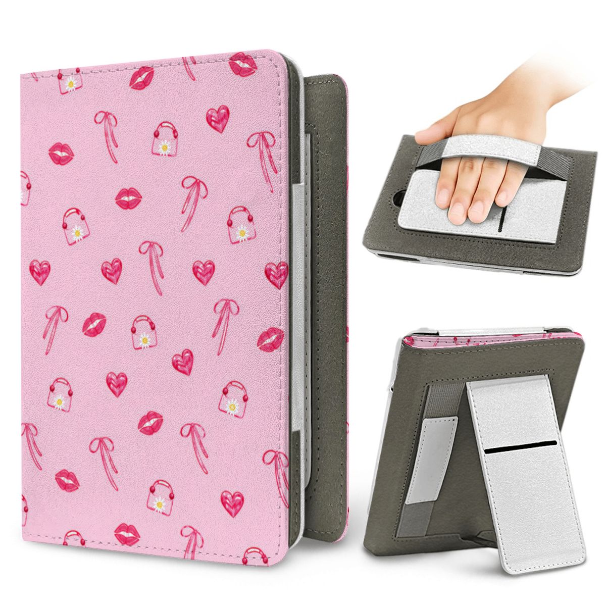 Lips & Bows Kindle case for Kindle Paperwhite, view 2
