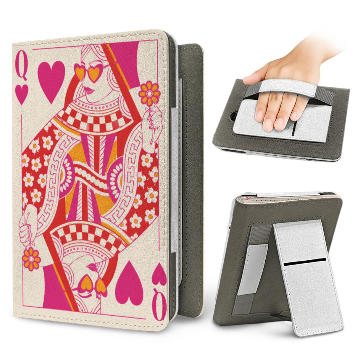 Queen of Hearts Kindle case for Kindle Paperwhite, view 2