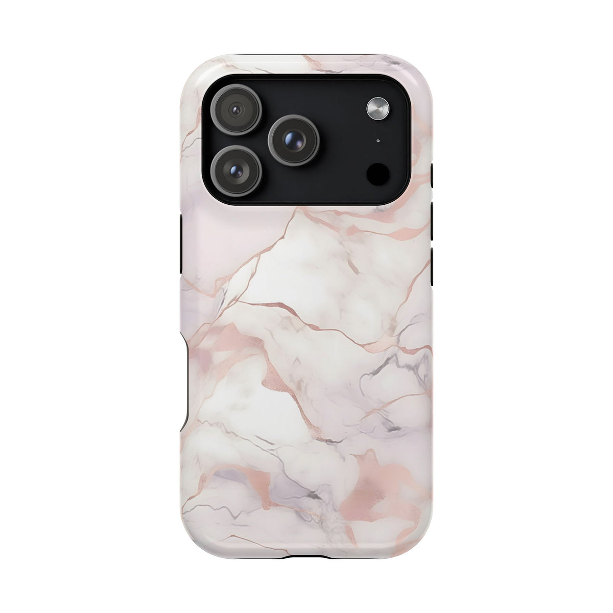 Blush marble MagSafe iPhone case — view 29