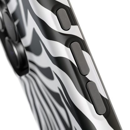 Zebra Stripe Phone Case — MagSafe Compatible