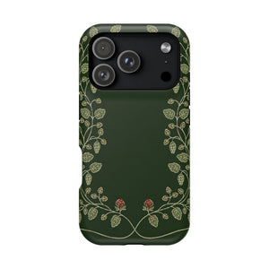 Hop Vine Wreath Phone Case — MagSafe Compatible