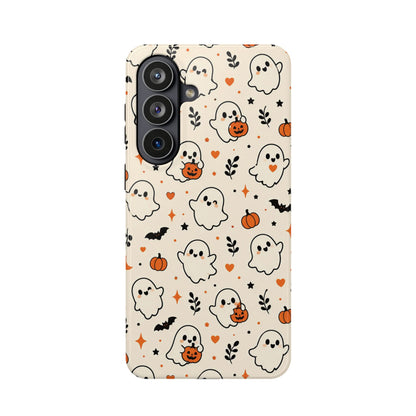 Cute ghost MagSafe iPhone case in cream — view 22