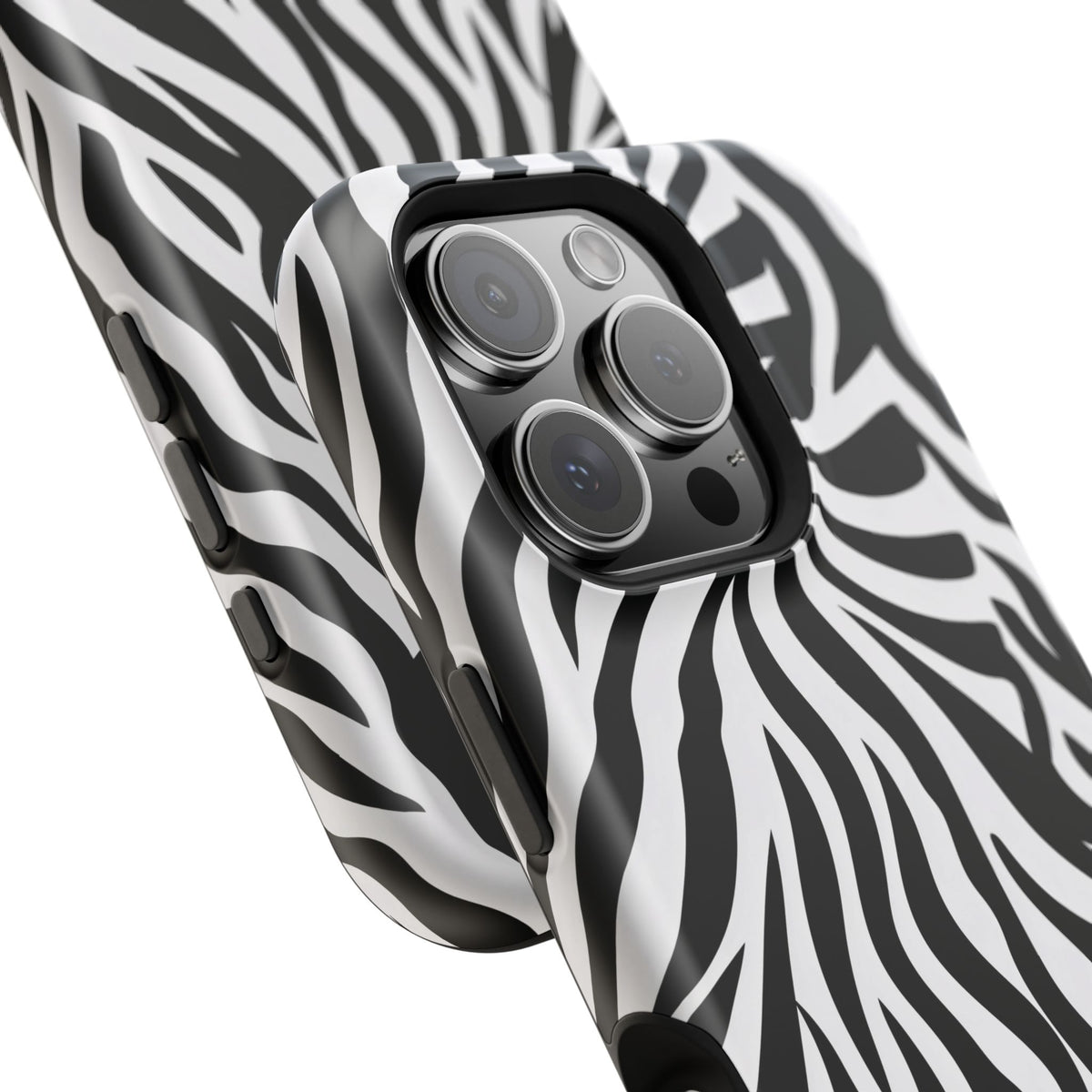 Zebra Stripe Phone Case — MagSafe Compatible