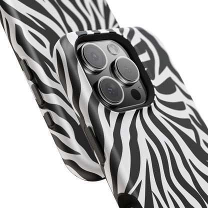Zebra Stripe Phone Case — MagSafe Compatible
