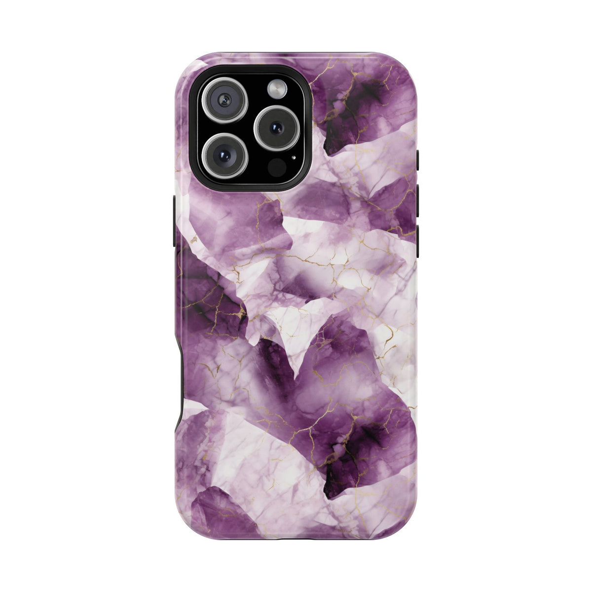 Amethyst marble MagSafe iPhone case — view 27