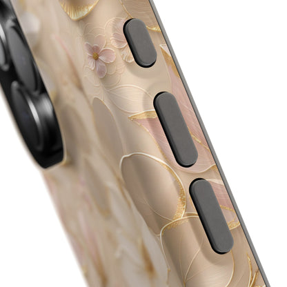 Gilded Magnolia Phone Case — MagSafe Compatible