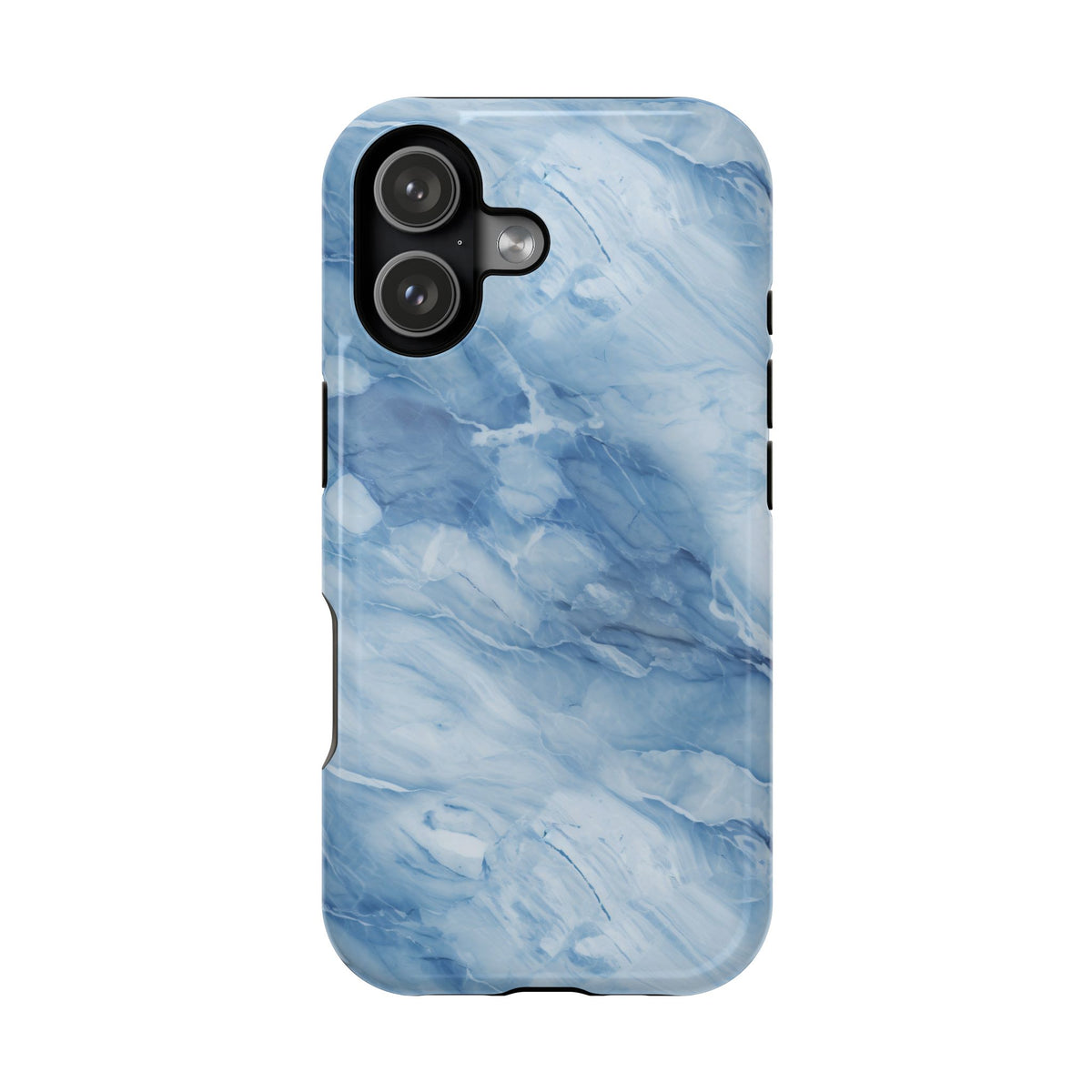 Blue marble MagSafe iPhone case — view 19