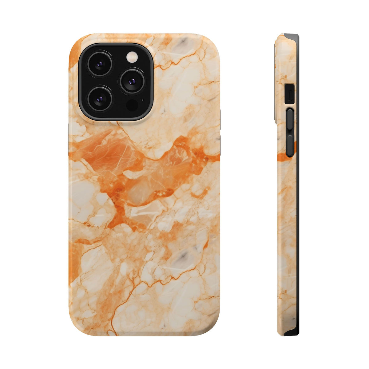Apricot marble MagSafe iPhone case — view 16