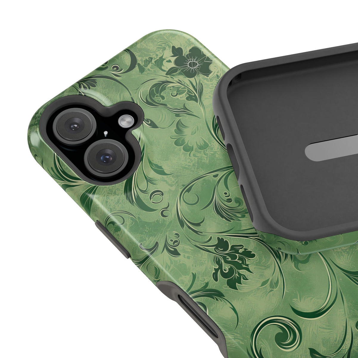 Moss Damask Phone Case — MagSafe Compatible