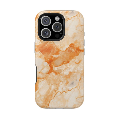 Apricot marble MagSafe iPhone case — view 12